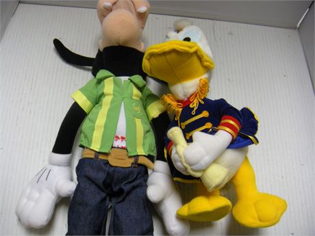 Goofy & Donald Duck Plush Toys