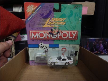 Johnny Lightning Monopoly Car