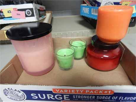Various Candles Lot