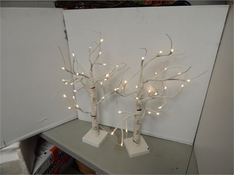 Decorative Light Up Trees
