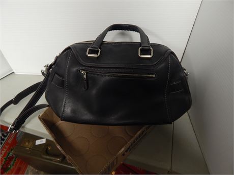 Vintage Black Coach Purse.