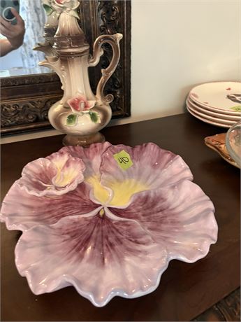 Serving Platter and Pitcher