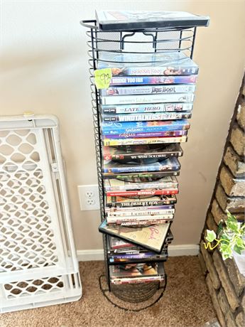 DVDs and Stand