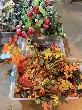 Floral Decor, Large Variety