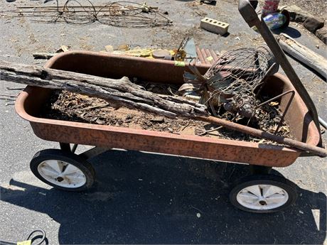 Wagon and Decor