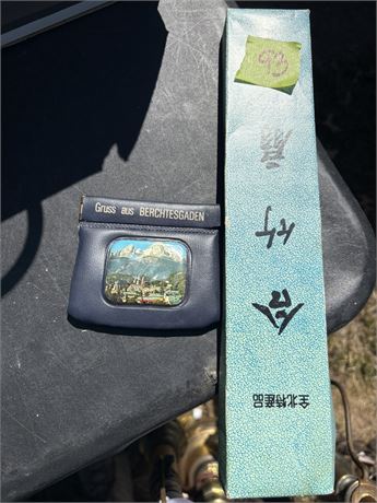 Change Purse and Fan