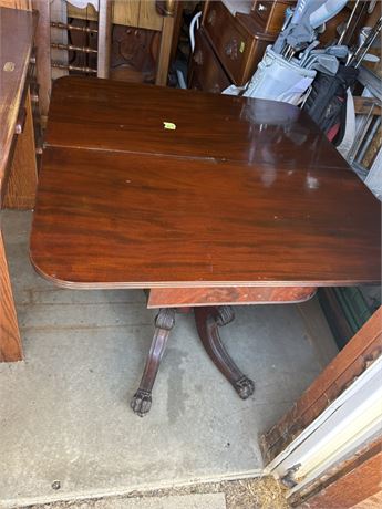 Antique Table, Drop Side