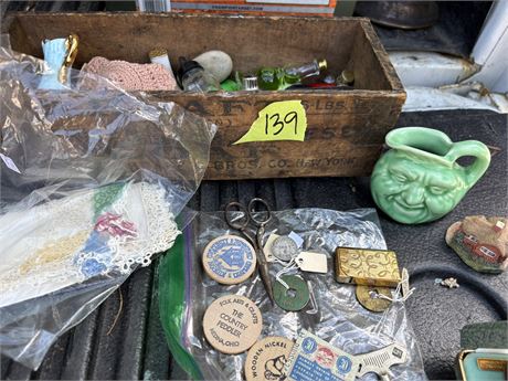 Misc Lot, Wood Nickels, Miniatures