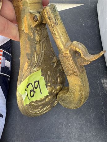 Gun Design Door Knocker