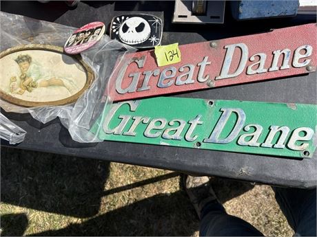 Great Dane Signs, Bessie Pease Gutman Art, Pin