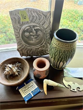 Don Drumm, Pottery, Carved Soapstone