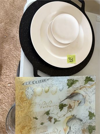 Paintable Plates, Decorative Plates