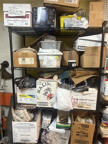 Shelf Lot, Paintable Ceramics, Misc
