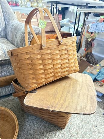 Longaberger Baskets (One Top Detached)