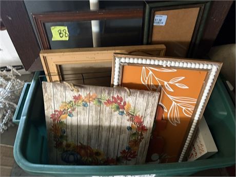 Fall Wall Decor & Frames