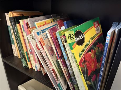 Books, Crafting magazines
