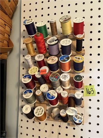 Sewing Thread and Spool Holder