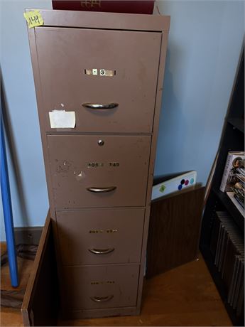 Metal File Cabinet