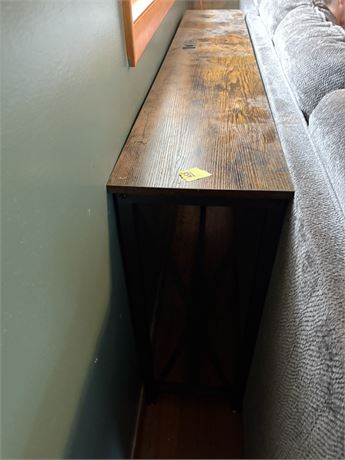 Console Table with Outlet Charger