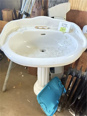 Vintage Porcelain Sink