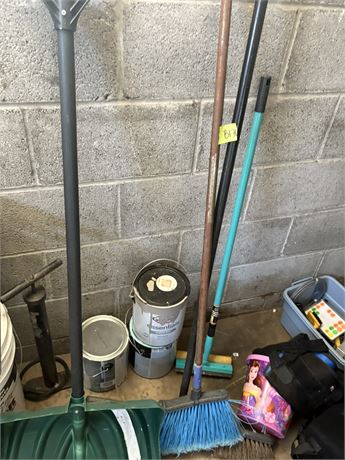 Brooms, Shovels, Misc