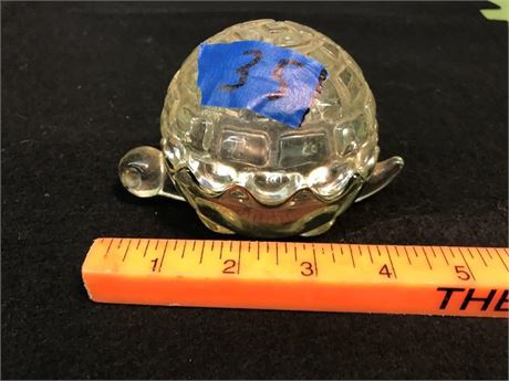 Anchor Hocking Glass Turtle Candy/Trinket Dish