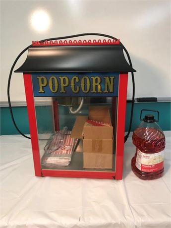 Popcorn Machine & Supplies