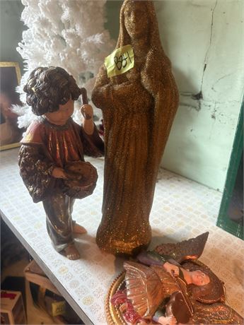 Christmas Decor, Angels (White Tree NOT included)