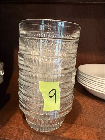 Glass Condiment Dishes