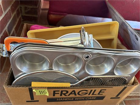 Kitchen Pans, Items