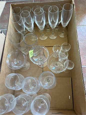 Glassware, Ralph Lauren, diVno Rosenthal