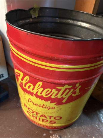 Haherty's Potato Chip Bucket