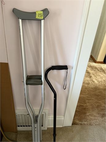 Crutches and Cane