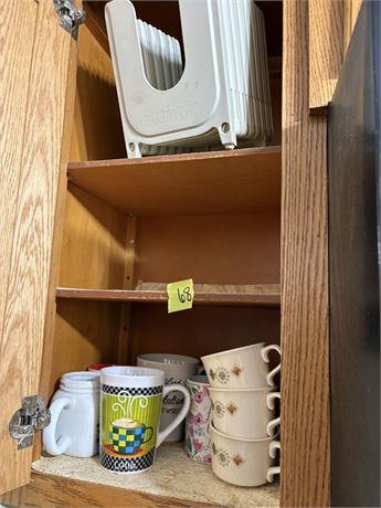 Mugs, Shelf Lot