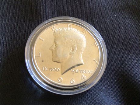 1964 Kennedy 1/2 Dollar Coin