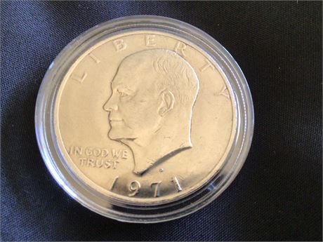 1971-D Eisenhower Dollar