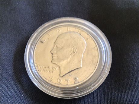 1972-D Eisenhower Dollar