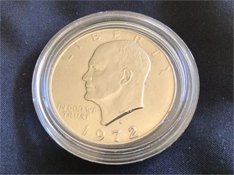 1972-D Eisenhower Dollar