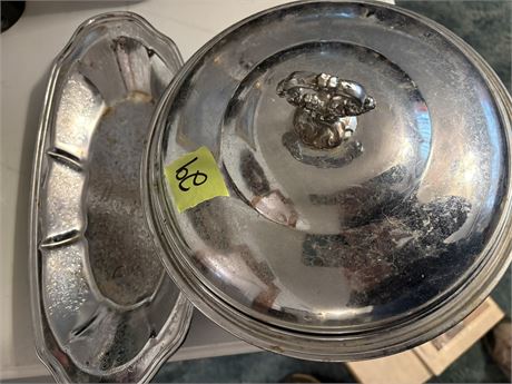 Serving Platter and Bowl