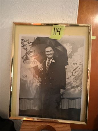 Willard Scott Autographed Photo