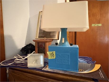 Lamp and Clock