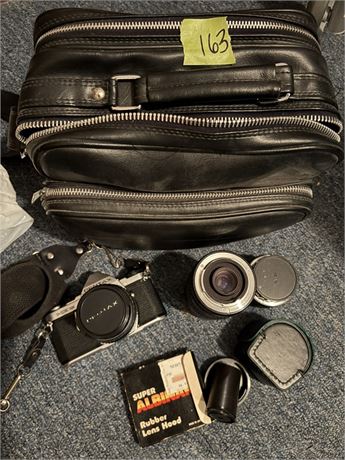 Camera, Camera Bag, Lenses