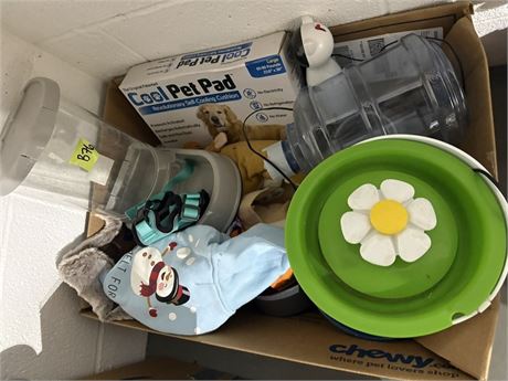 Pet Supplies, Feeders, Clothing, Misc