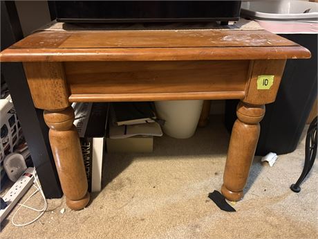 End Table, Solid Wood (Matches 11)