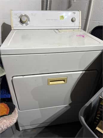 Electric Dryer (Works), Heavy Duty Super Capacity (In Basement)
