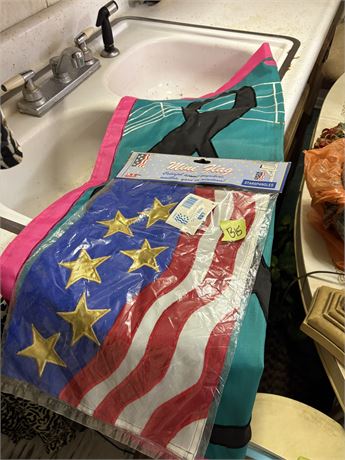 Flags and Flag Post