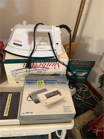 Iron, Blood Pressure Monitor