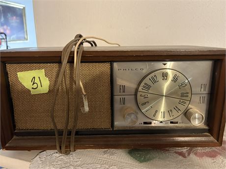 Vintage Philco Clock