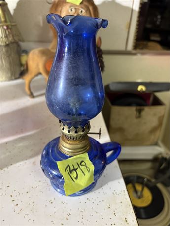 Blue Oil Lamp