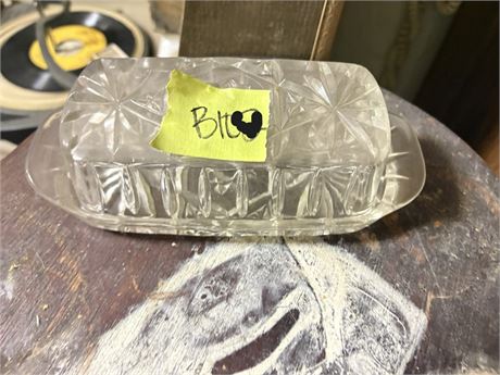 Glass Butter Dish